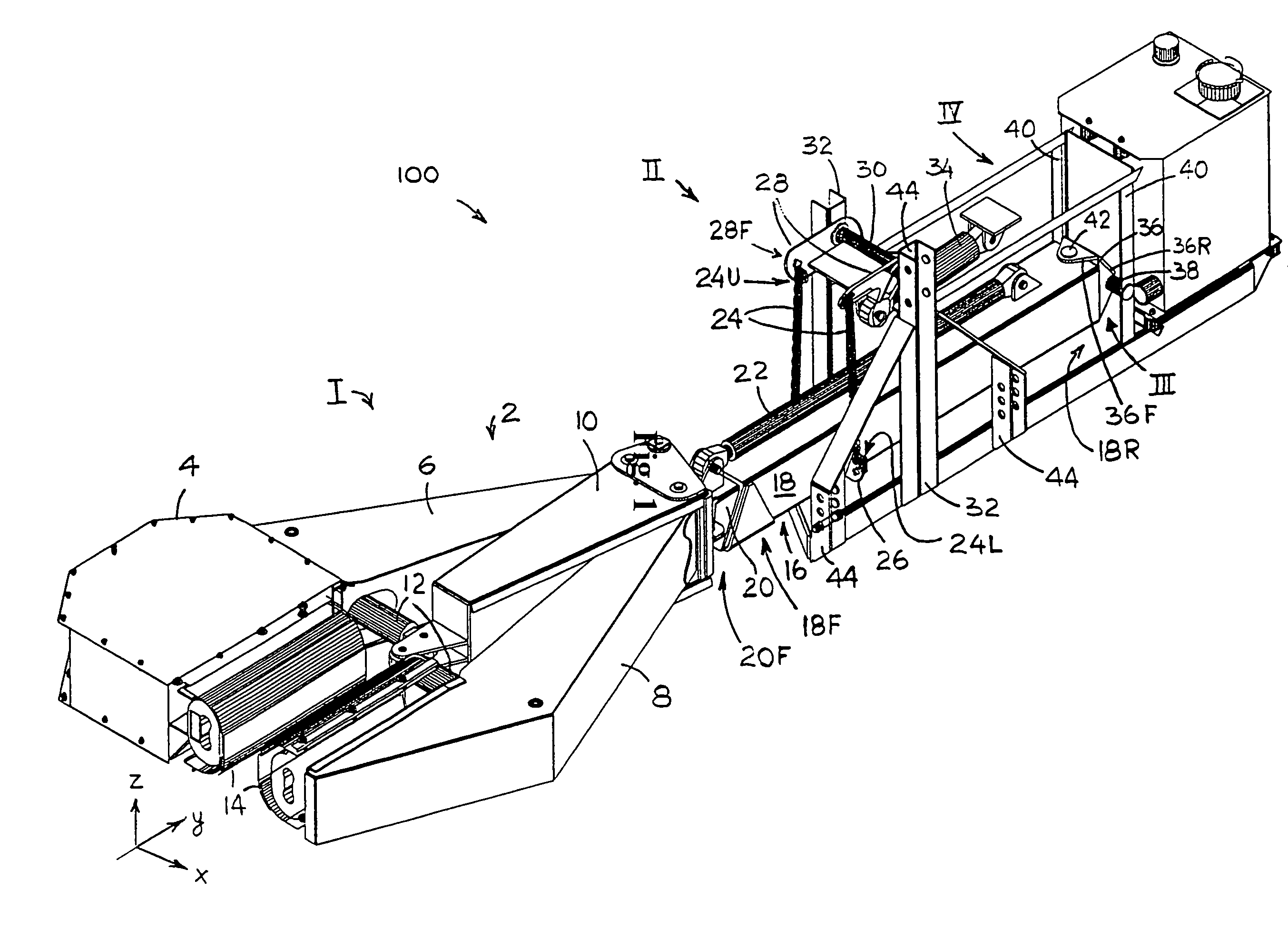 Tree trunk shaker