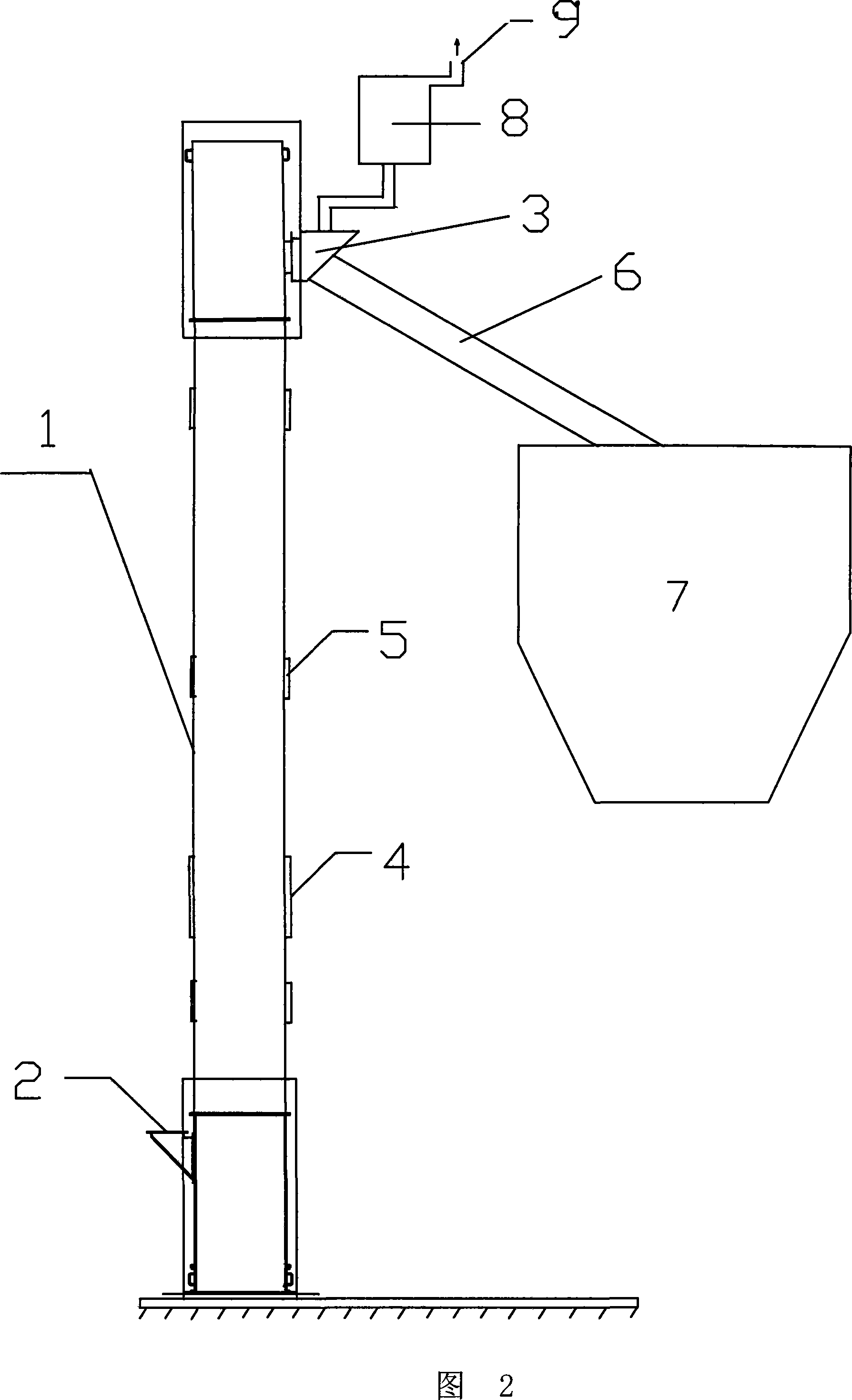 Conveyor having cooling down function and cooling down slag method