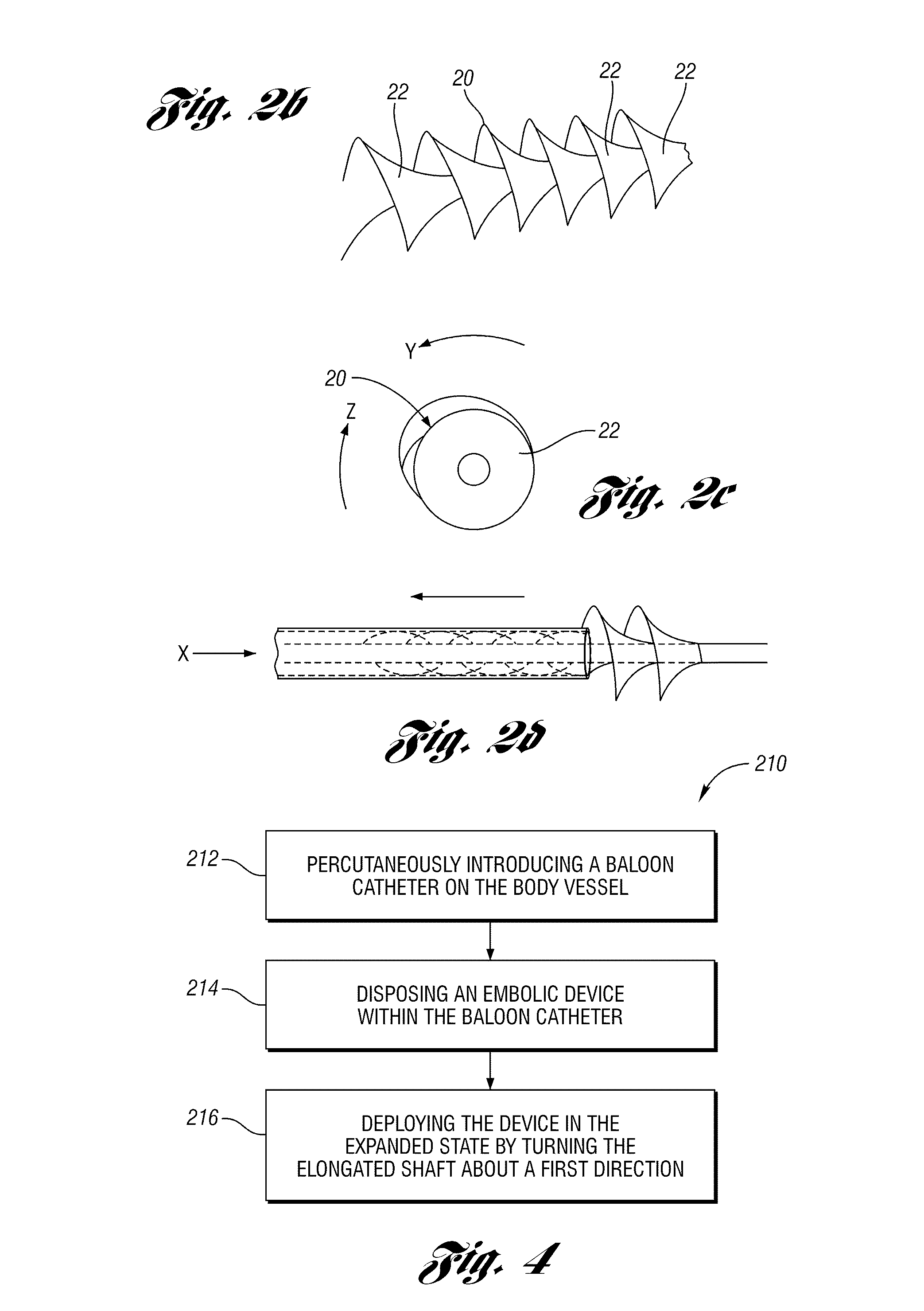 Helical embolic protection device