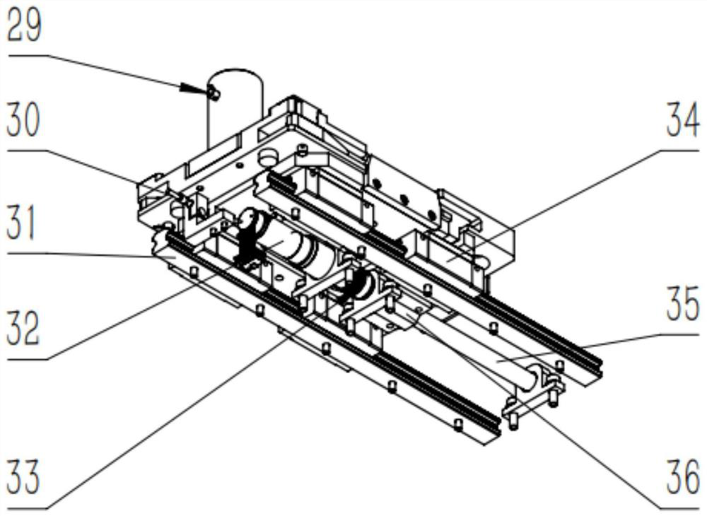 Grounding knife switch operating mechanism