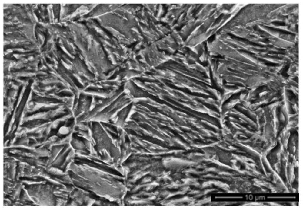 Martensite high-temperature wear-resistant steel and production method thereof