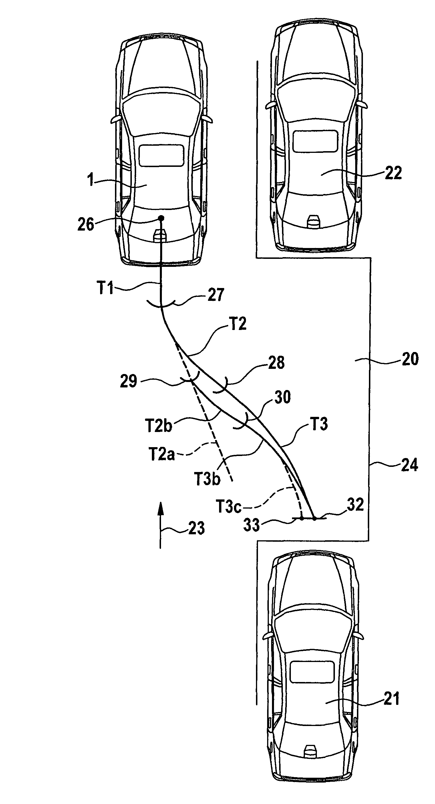 Method and device for outputting parking instructions