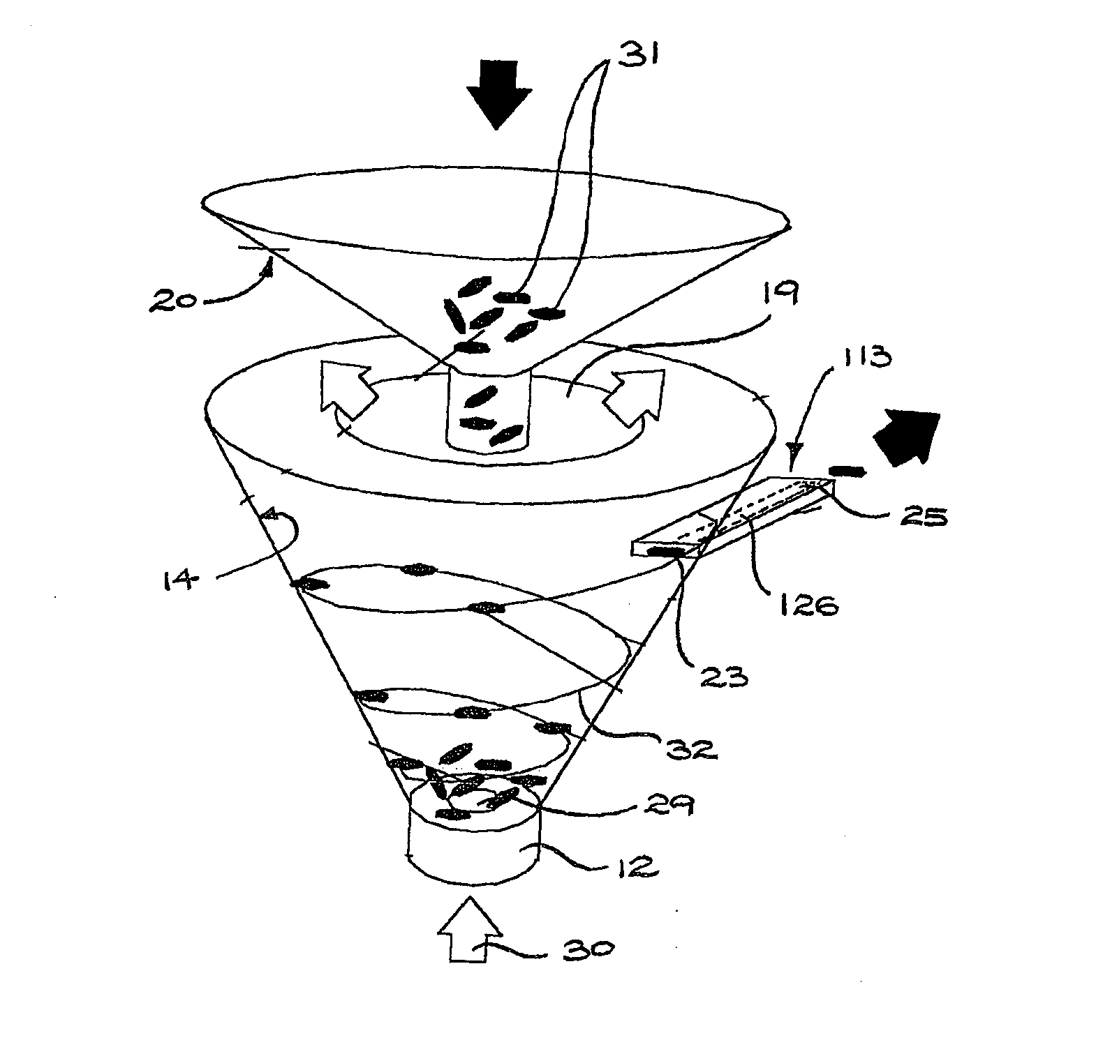 Pneumatic parts feeder