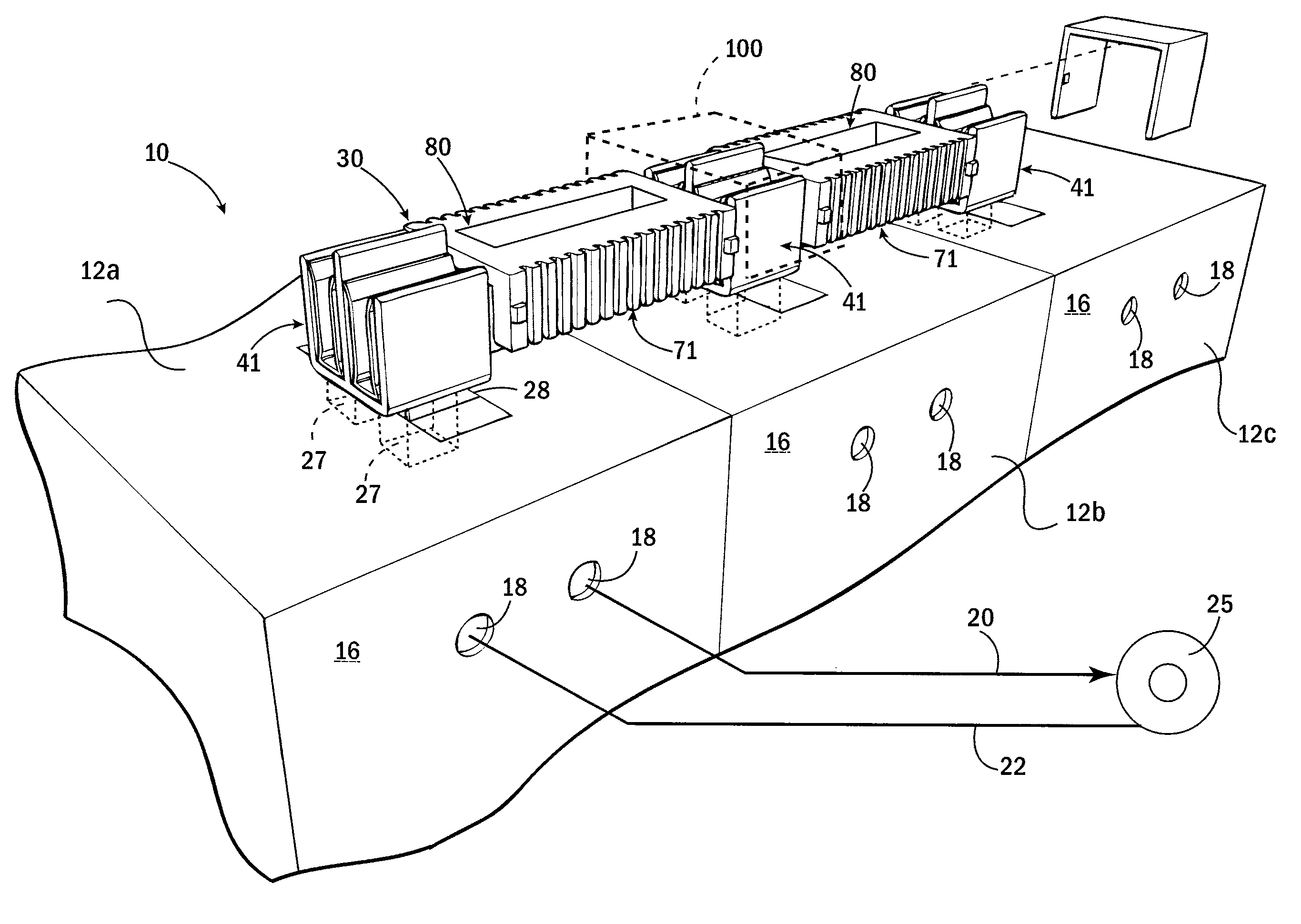 System for connecting motor drives