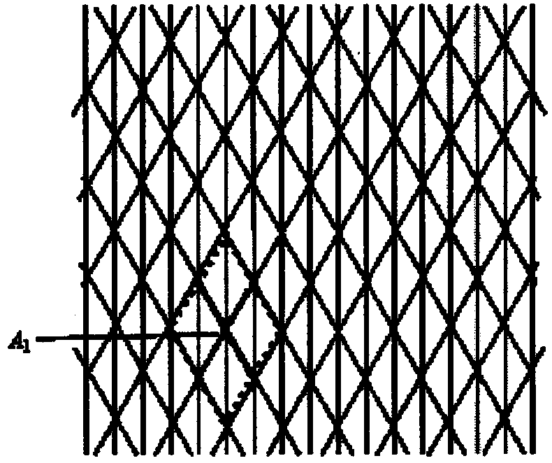 Friction unlocking self-rotating radial shrinkable tube fabric and its preparation method and application