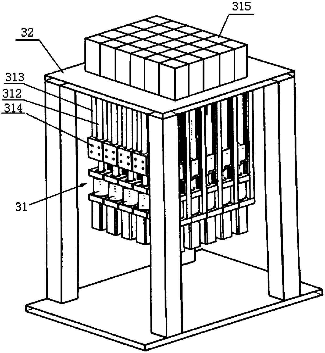 Arbitrary-hook-face radiotherapy bed system