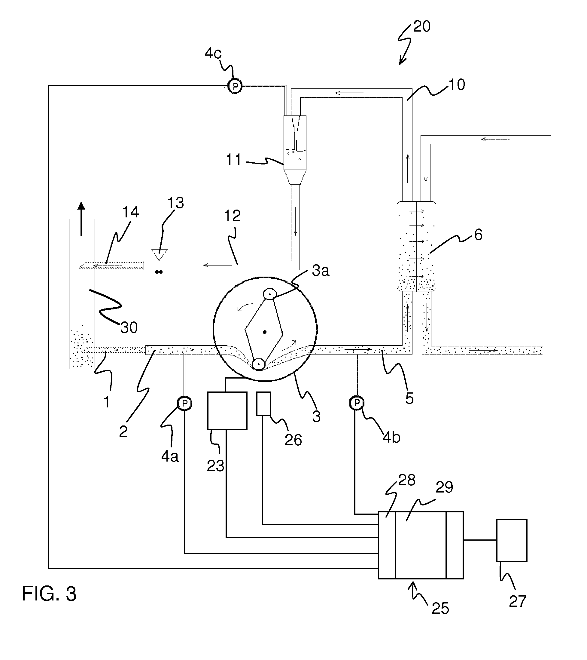 Method and device for detecting a configuration of withdrawal and return devices