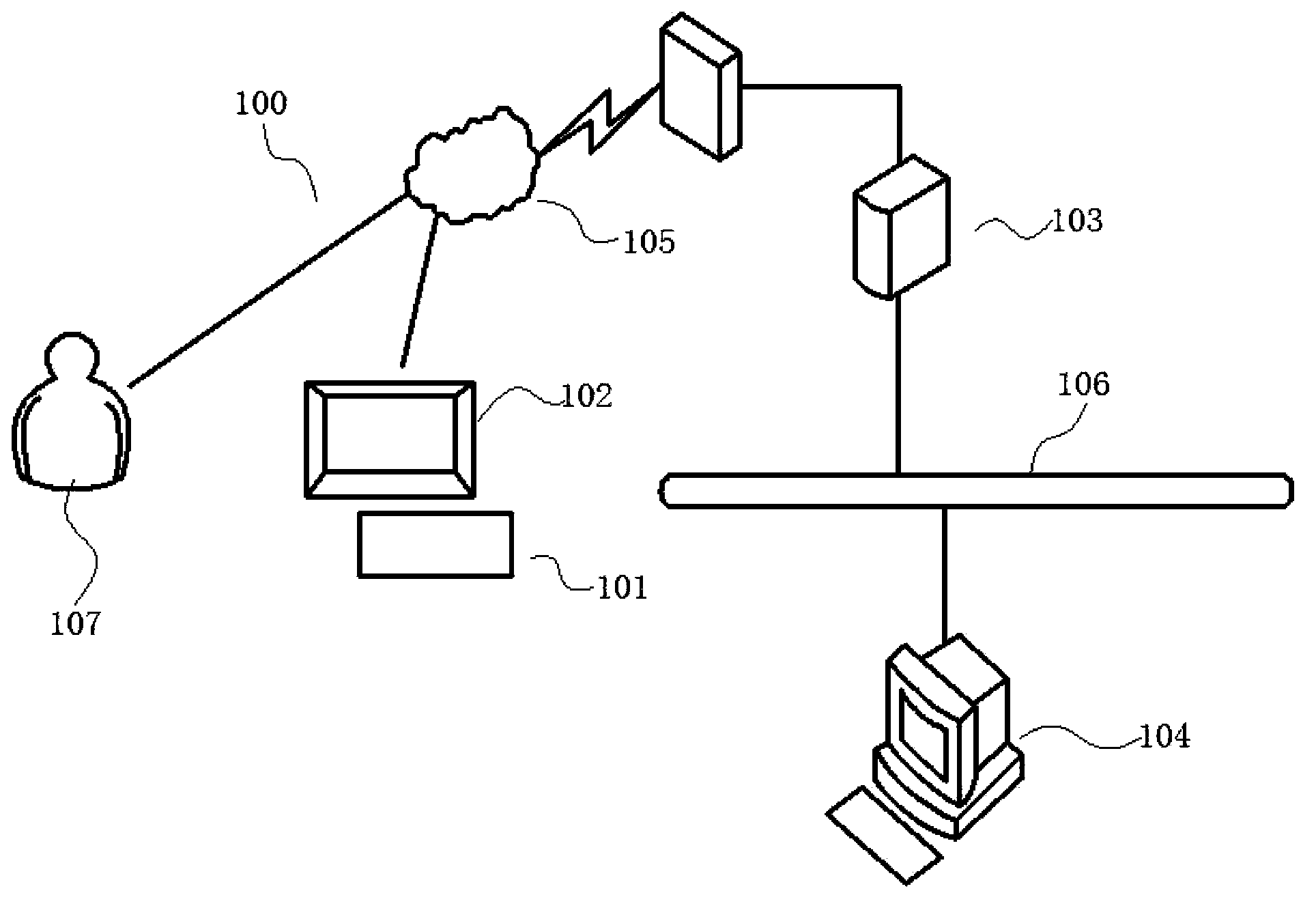 Intelligent school badge management system and method