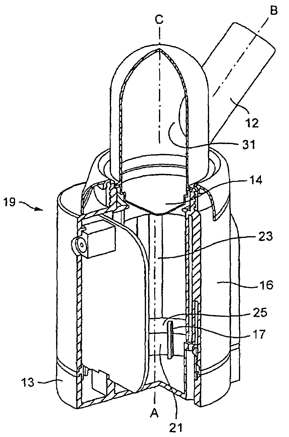 Breath-enhanced ultrasonic nebulizer and dedicated unit dose ampoule