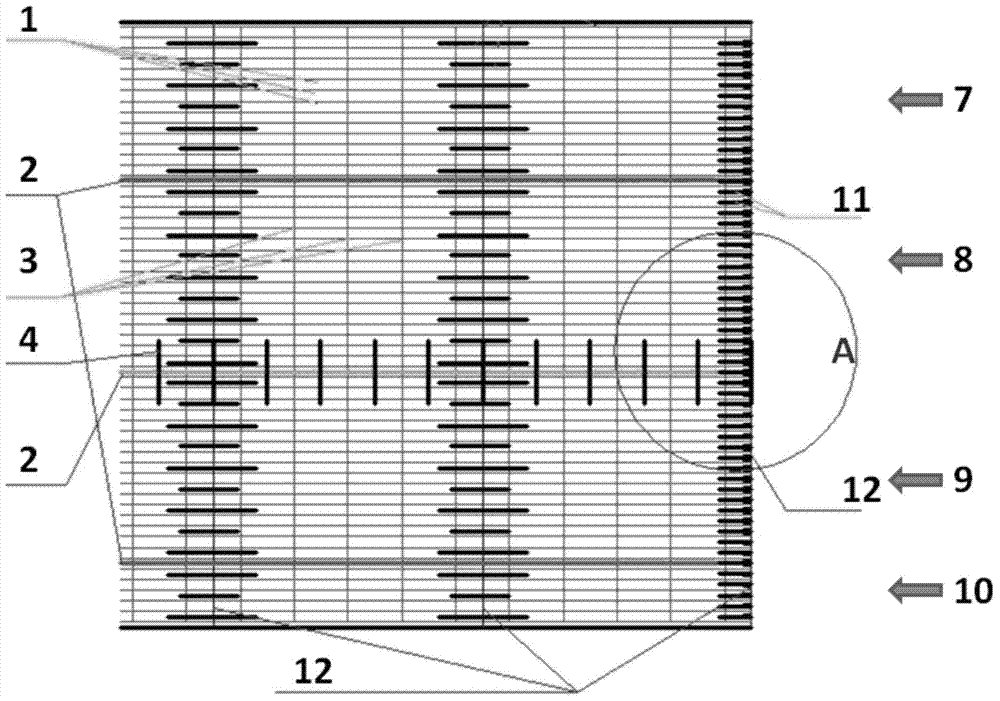 Construction method for enhancing structural strength of joint cement concrete pavement