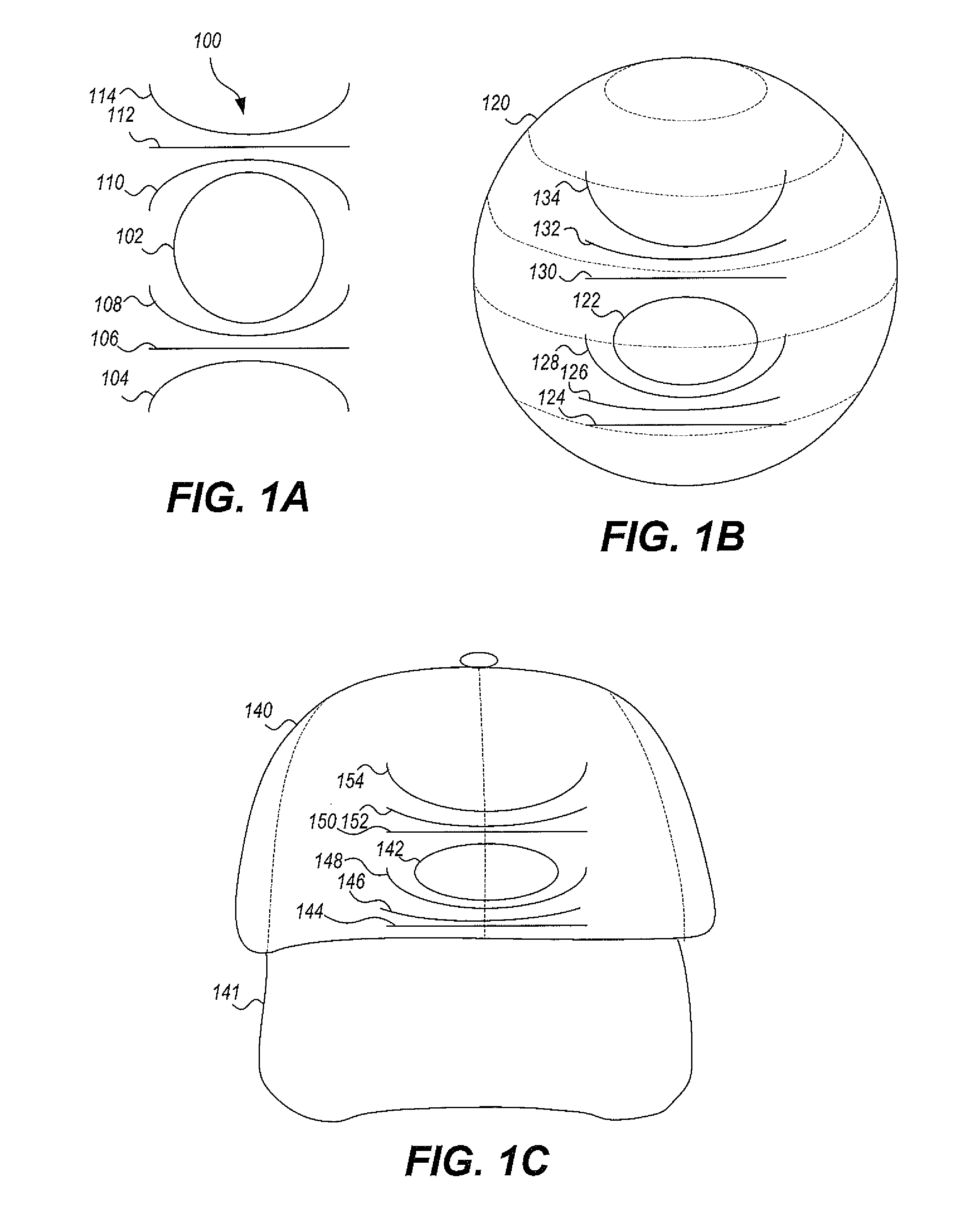 Representing flat designs to be printed on curves of a 3-dimensional product