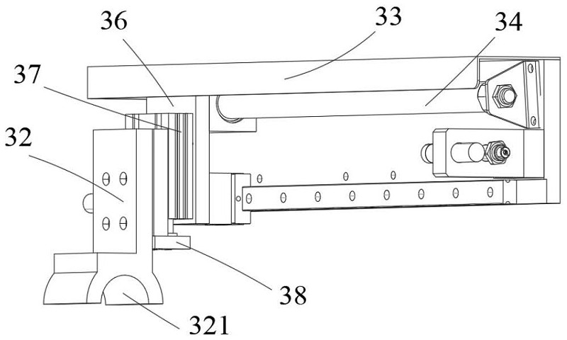 Plastic film winding device