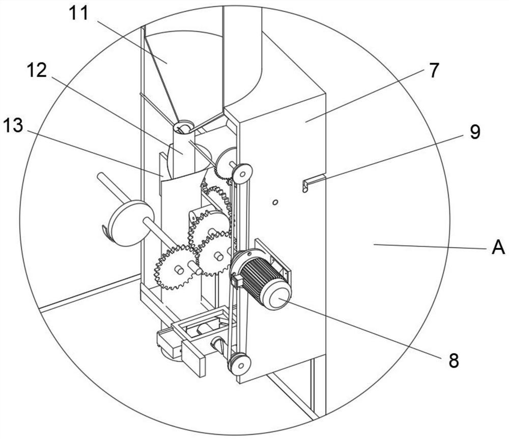 Extraction device for polypropylene synthesis and extraction method thereof