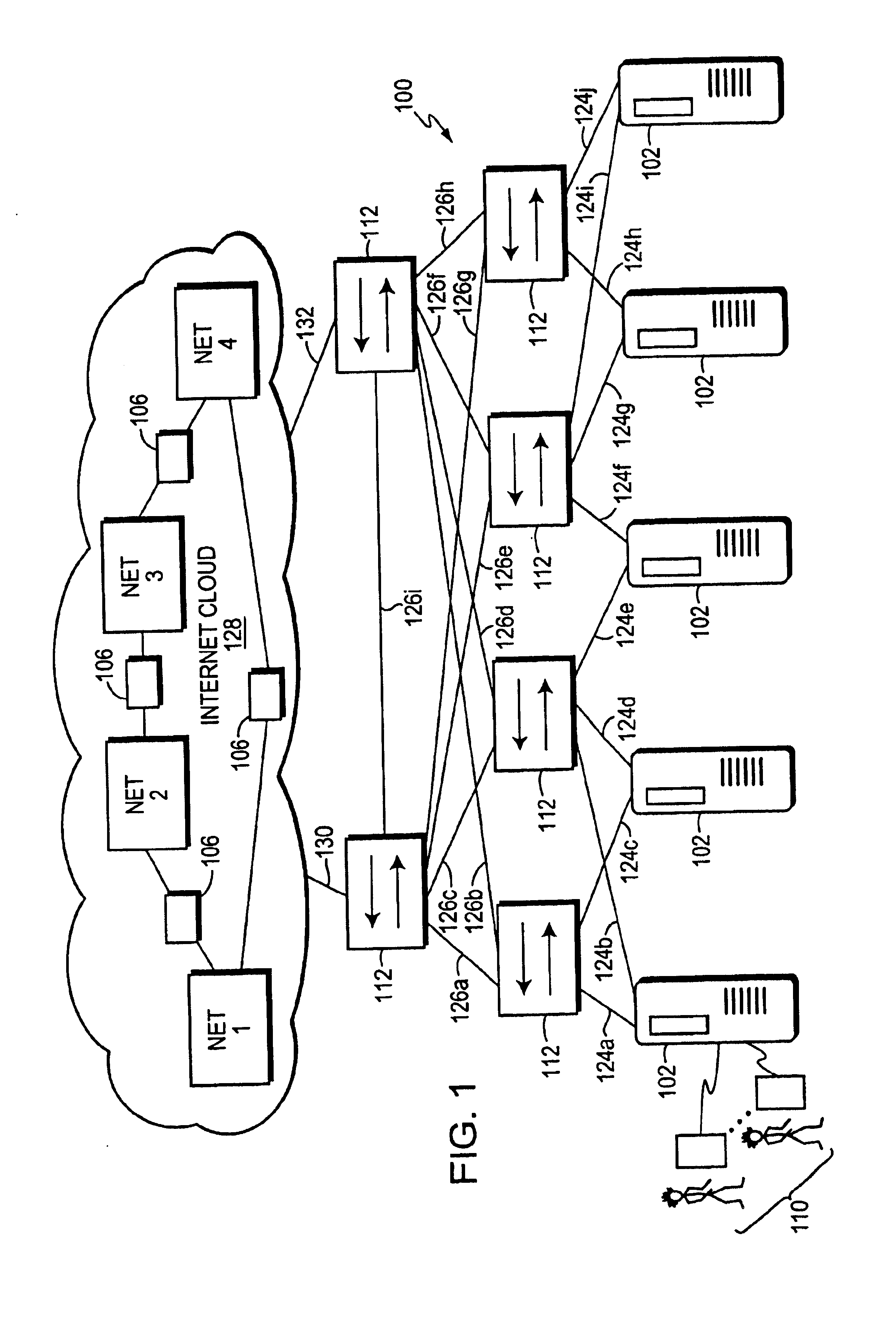 Distriburted QoS policing system and method