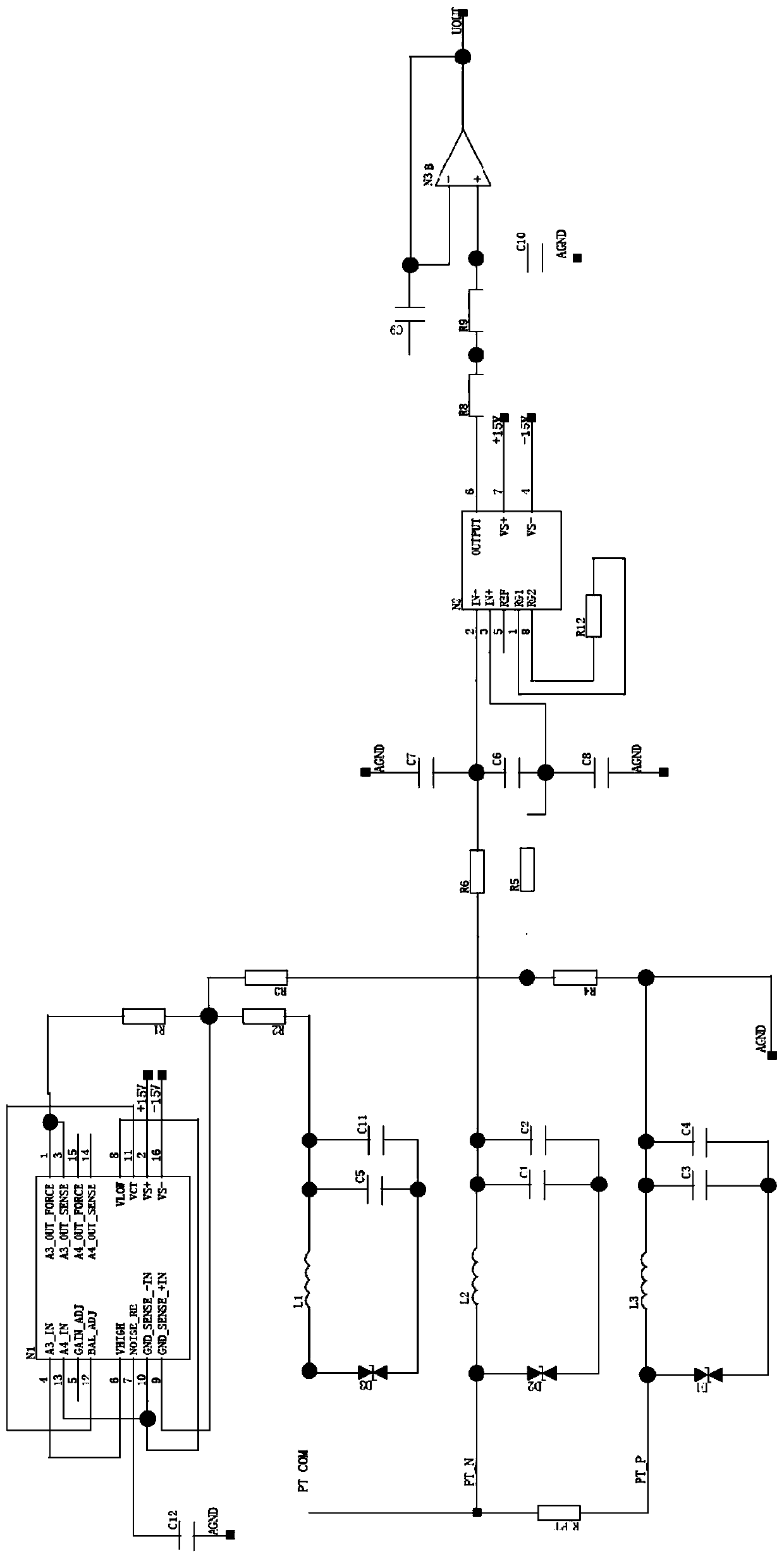 High-precision resistance signal conditioning circuit and method based on current source