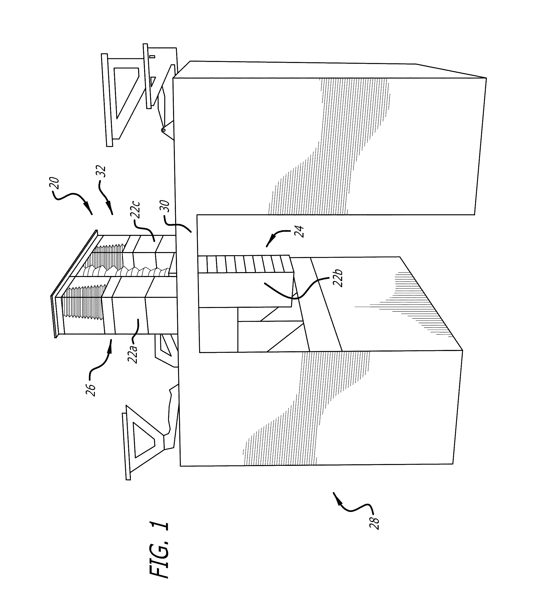 Vacuum powered lifting mechanism