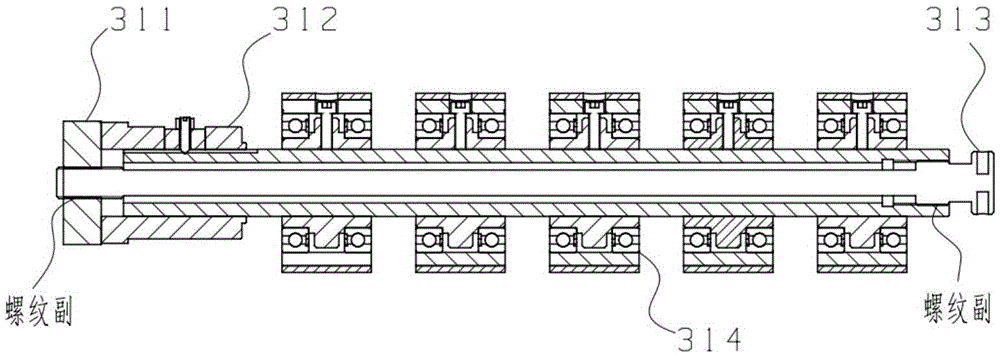 A substrate conveying system for rfid tag encapsulation