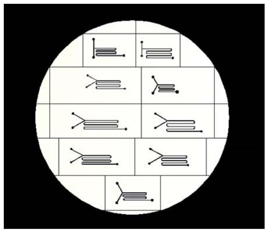 PDMS photoetching micro-nano bubble preparation method and micro-nano bubble test method