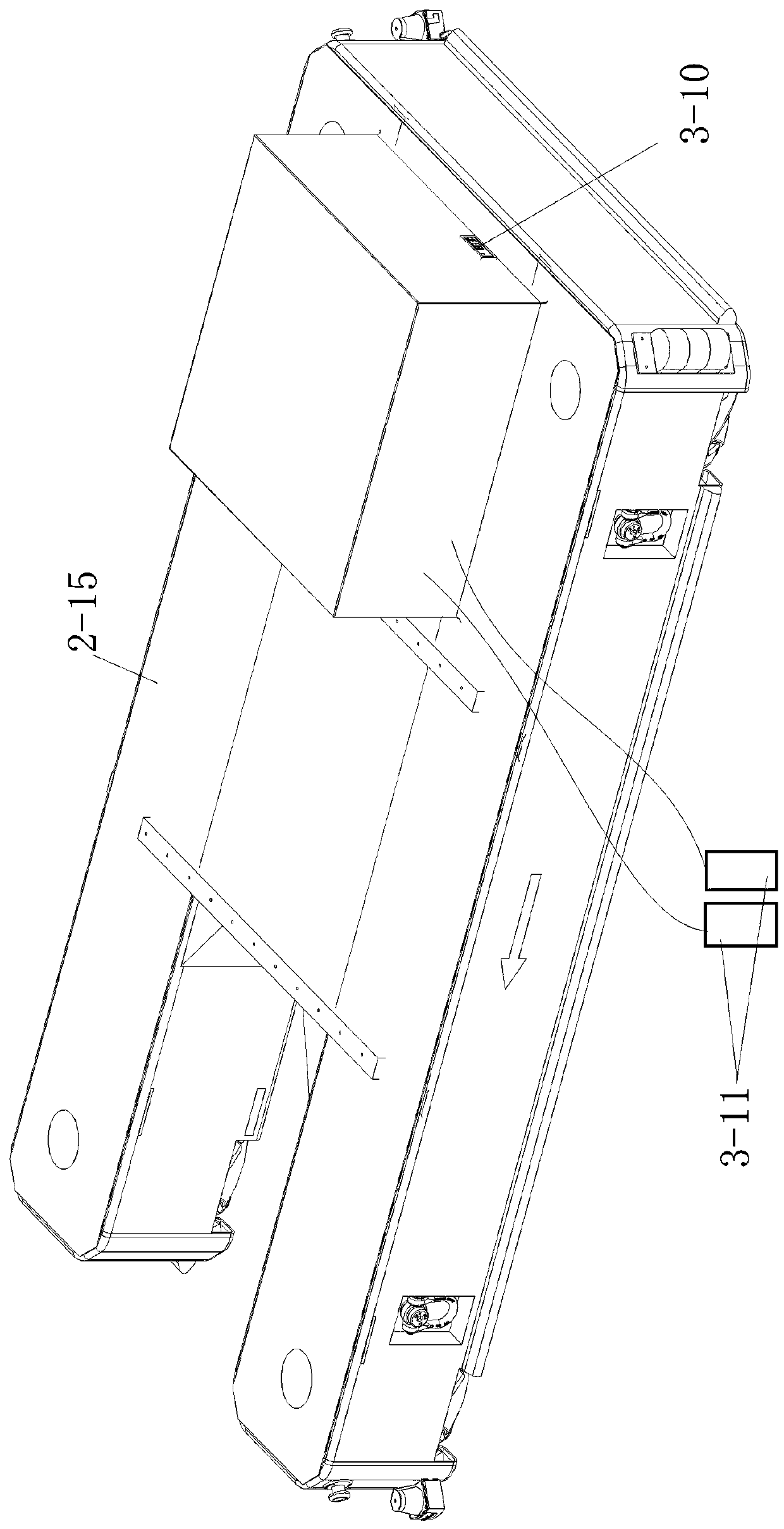 Lifting mechanism for landing gear flexible intelligent mounting system