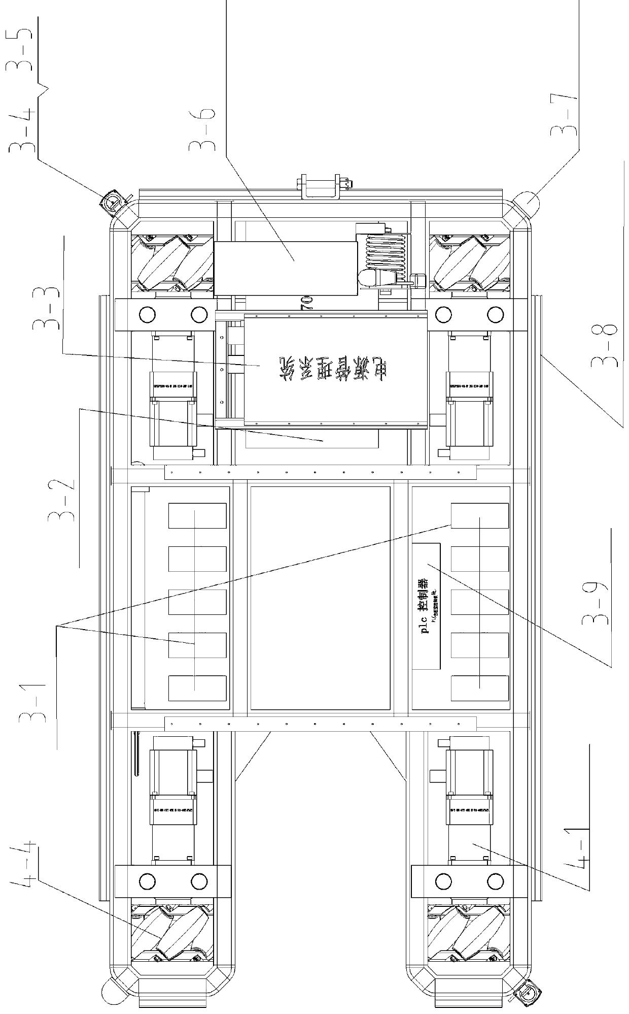 Lifting mechanism for landing gear flexible intelligent mounting system