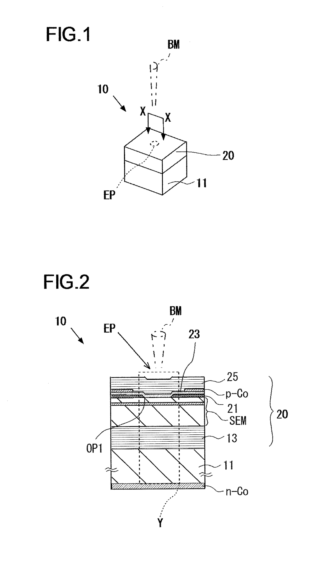 Vertical cavity light emitting device