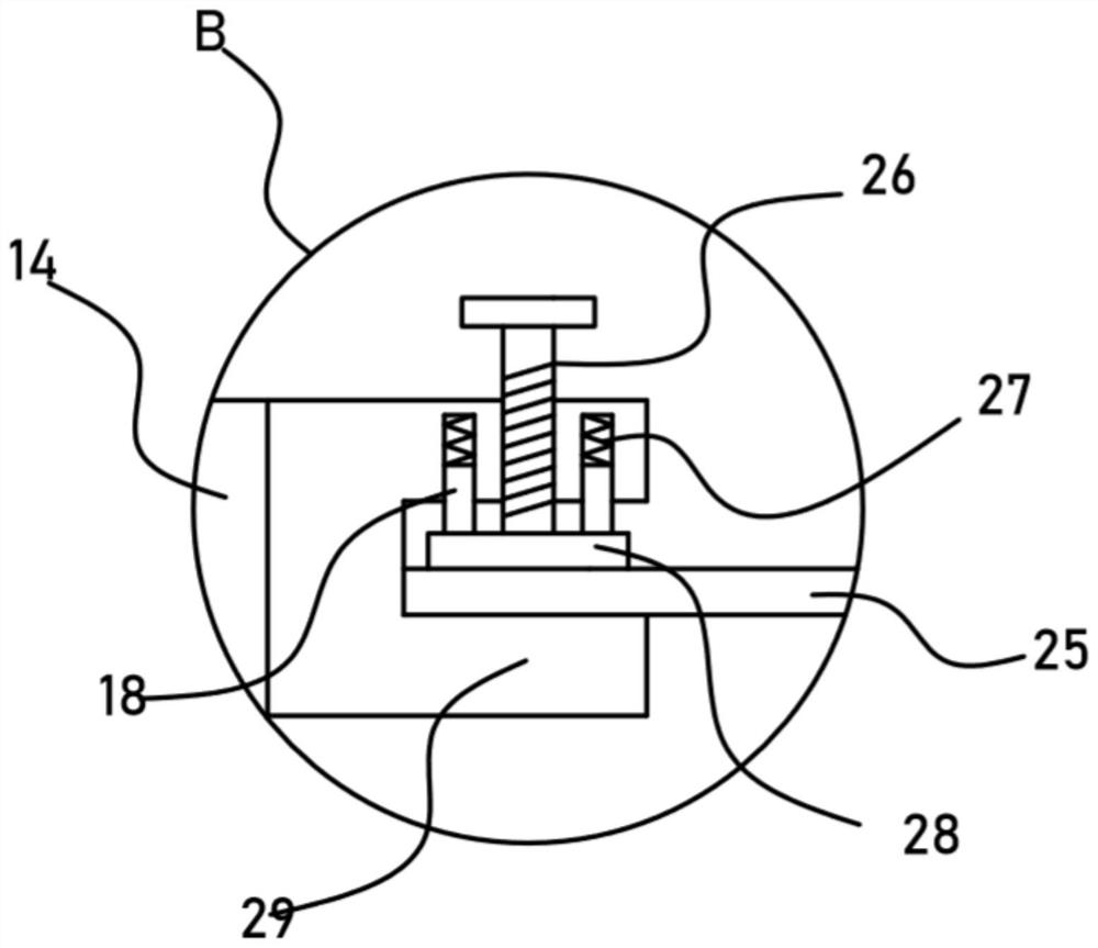 Cloth drying device for cotton sock processing