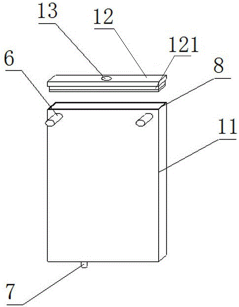 Water-leak-proof intelligent household appliance condenser