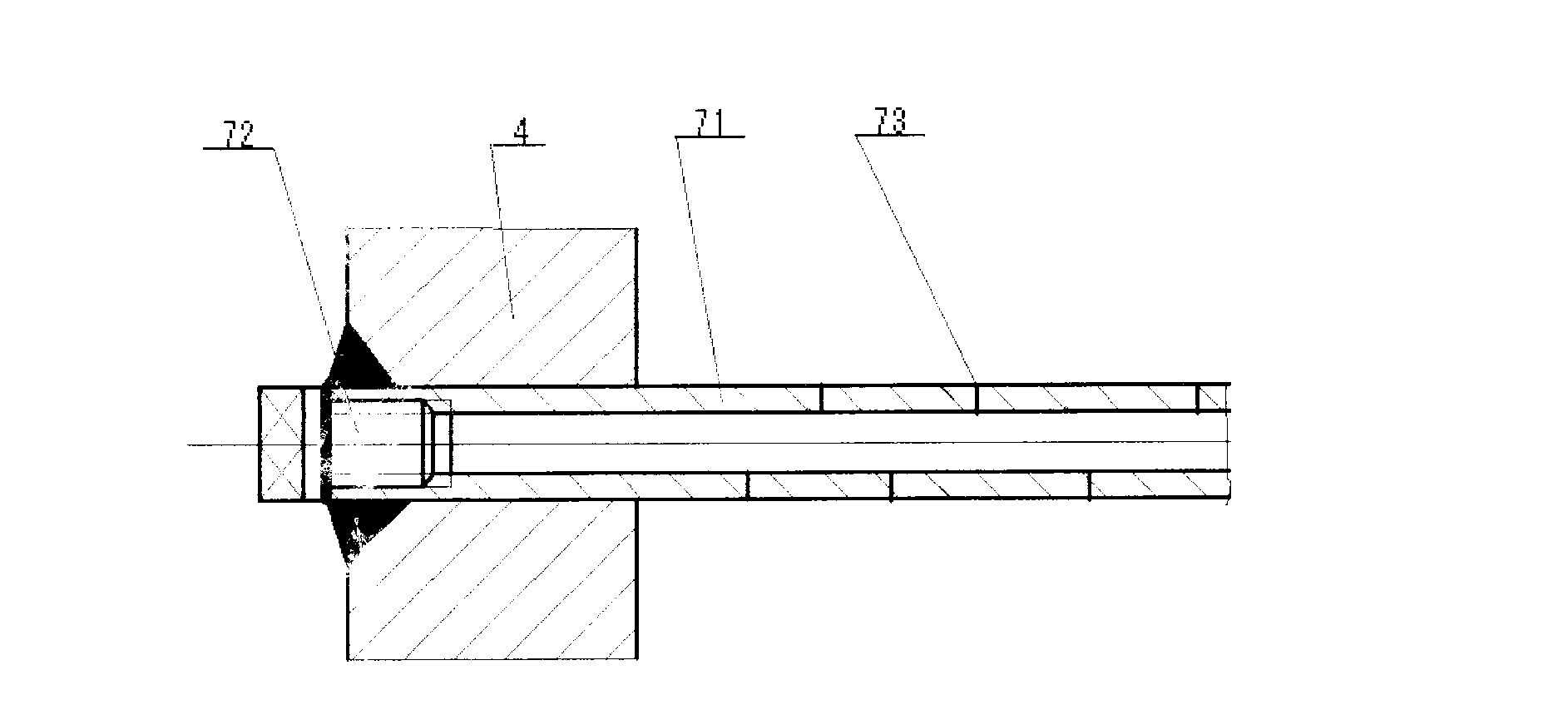 Shell-and-tube heat exchanger capable of conveniently cleaning shell pass