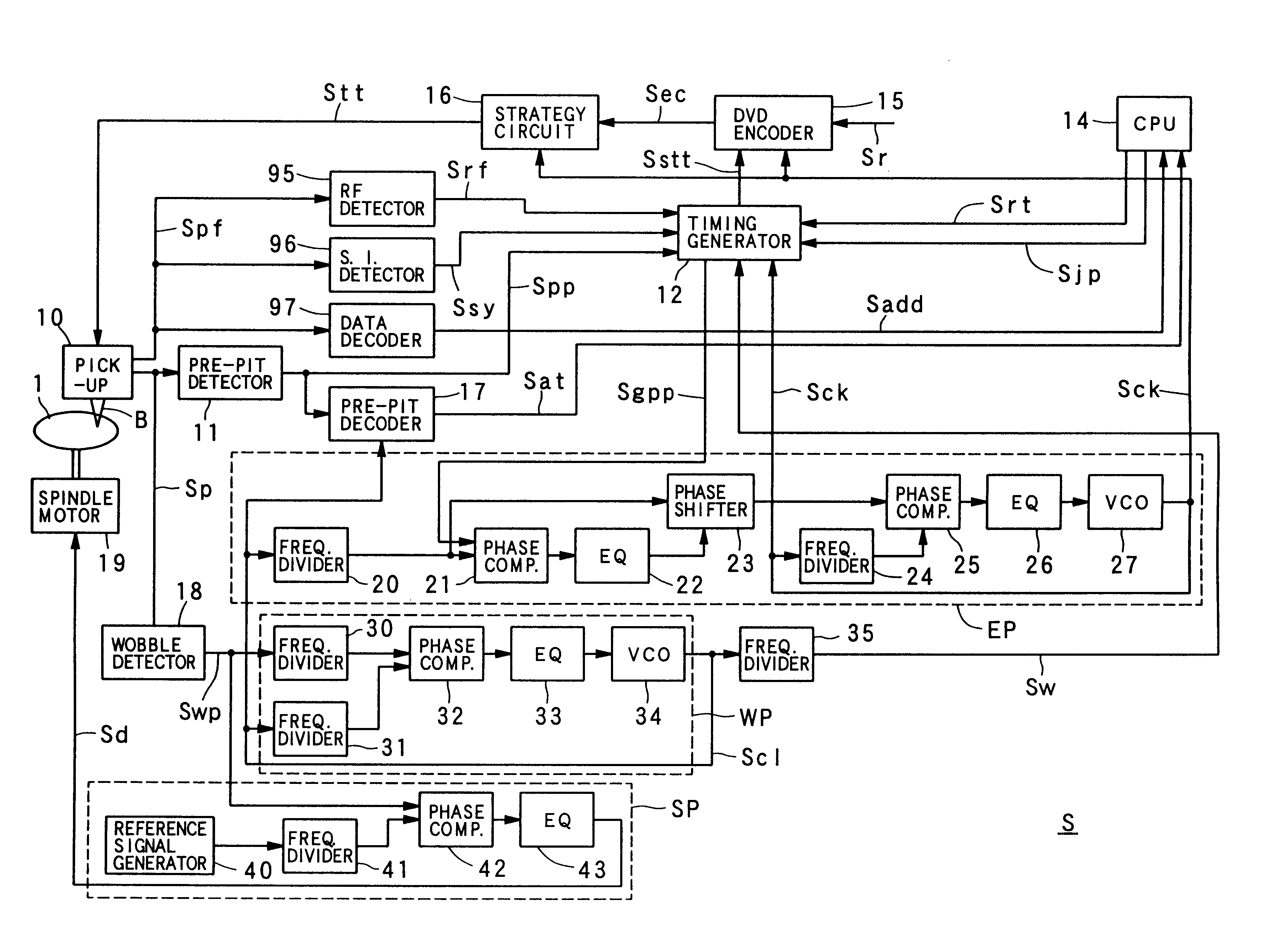 Recording timing setting apparatus and information recording apparatus