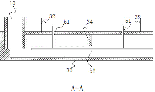 Method for producing biogas by use of U-shaped generation system with multiple partitions for promoting biogas slurry turbulence