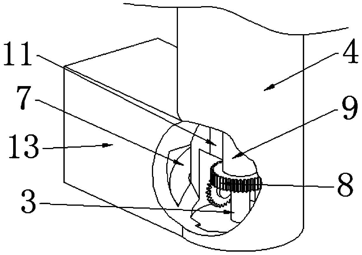 Lightning protection device of pole tower base station