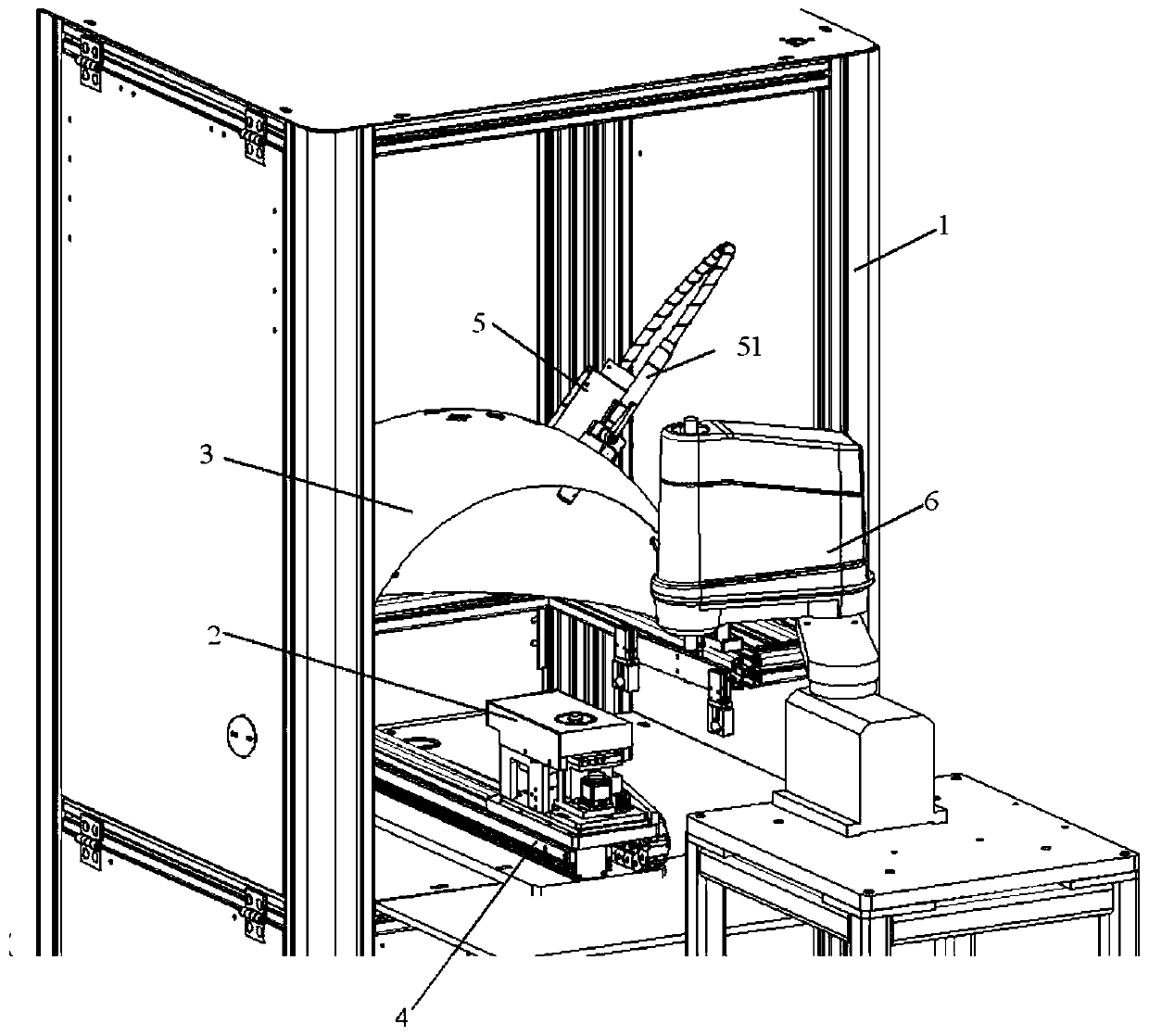 An automatic pick-and-place measuring device