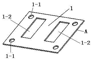 Transformer silicon steel sheet automatic stacking production system and method