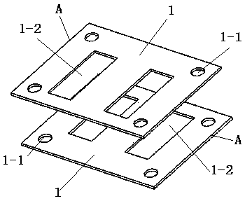 Transformer silicon steel sheet automatic stacking production system and method