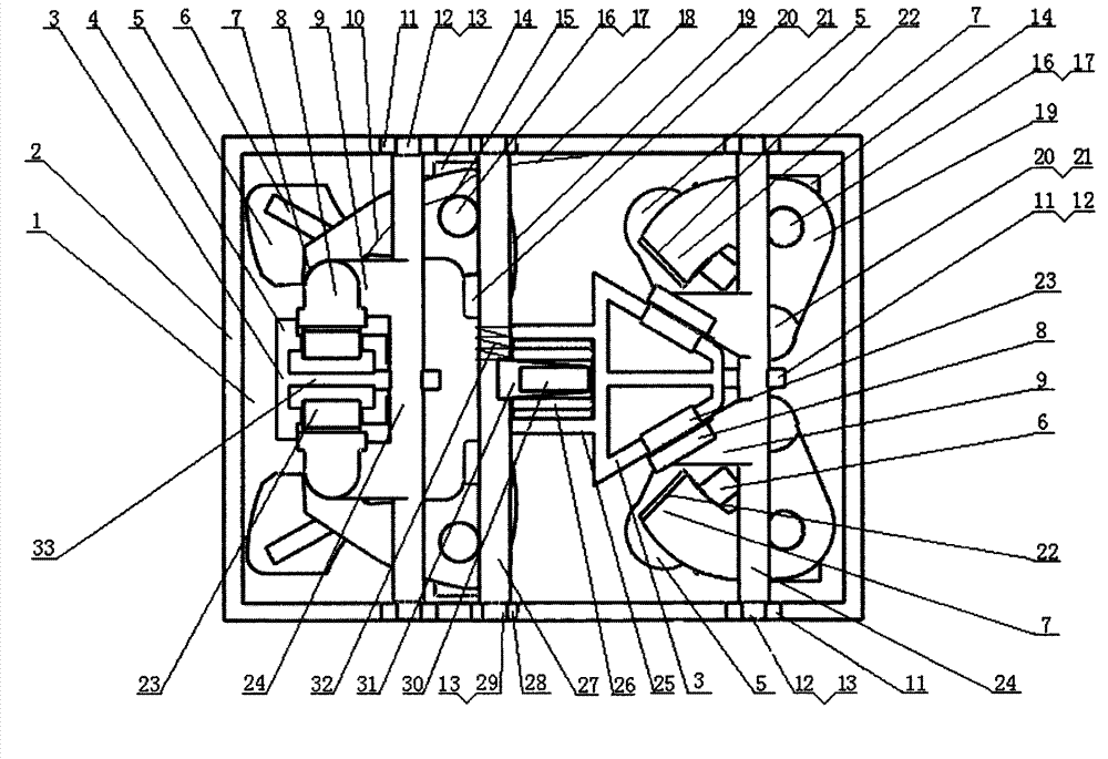 Independently-targeted hole-free socket