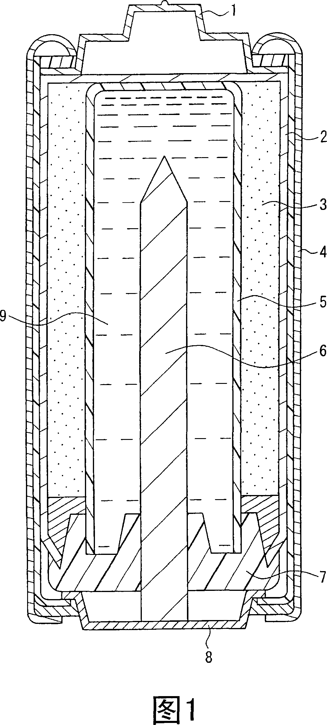 Gelling agent for alkaline battery and alkaline battery