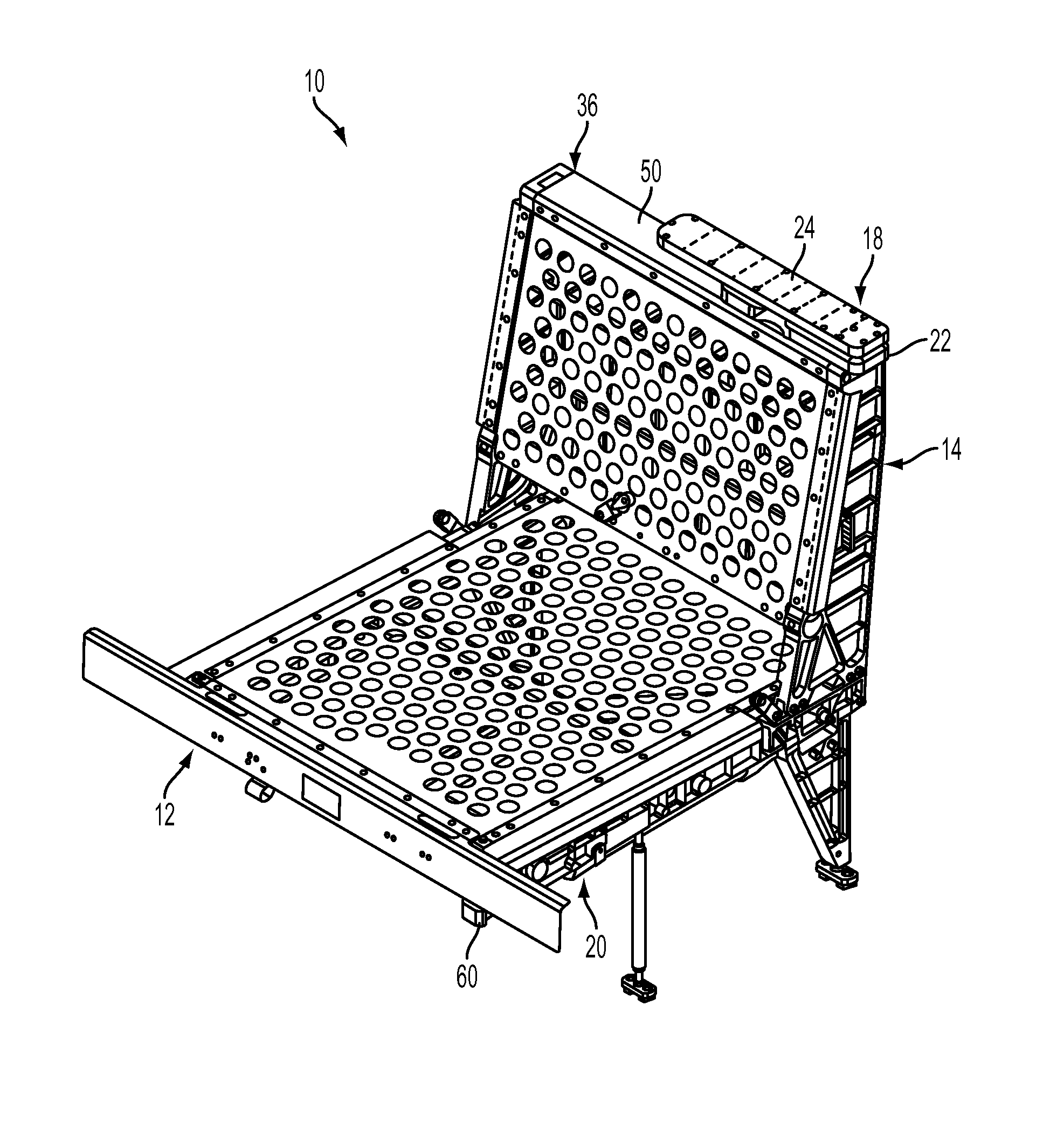 Passive occupant restraint for side-facing aircraft seats