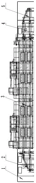 Hot air vulcanization equipment