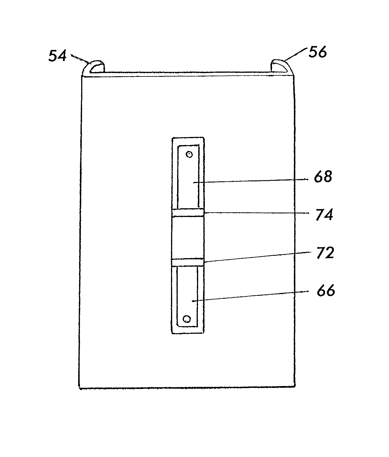 Detachably integrated battery charger for mobile cell phones and like devices