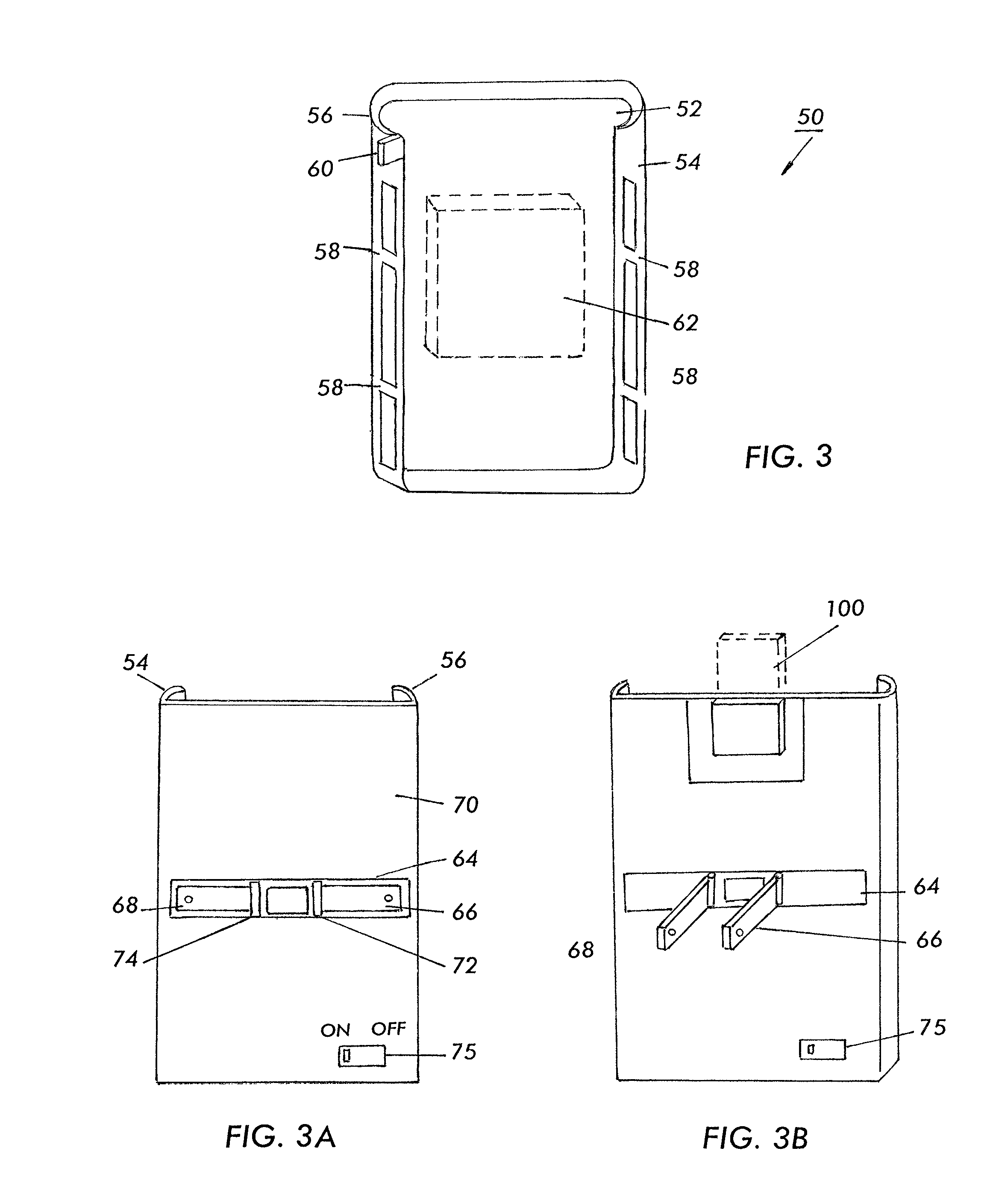 Detachably integrated battery charger for mobile cell phones and like devices