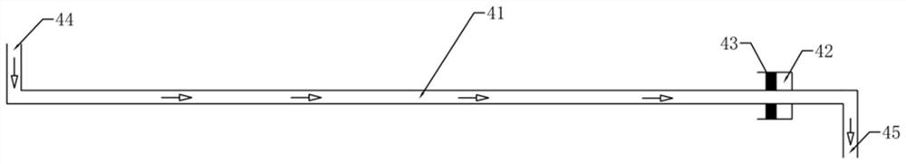 On-line detection method and sampling device for membrane elements of nanofiltration or reverse osmosis membrane unit