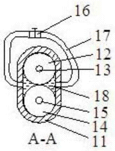 Self-positioning damping cable damping device for above water platform