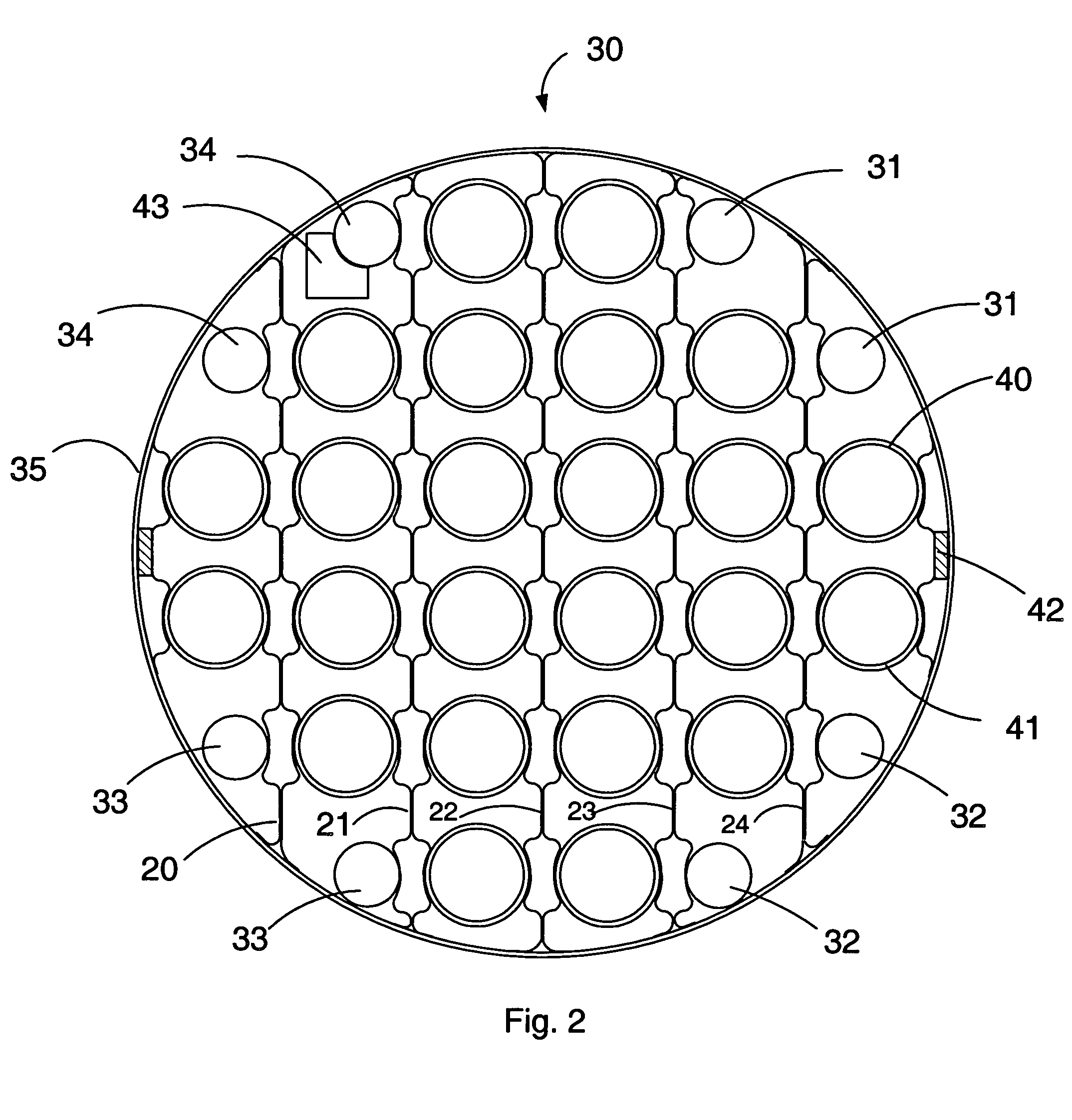 Anti-vibration tube support