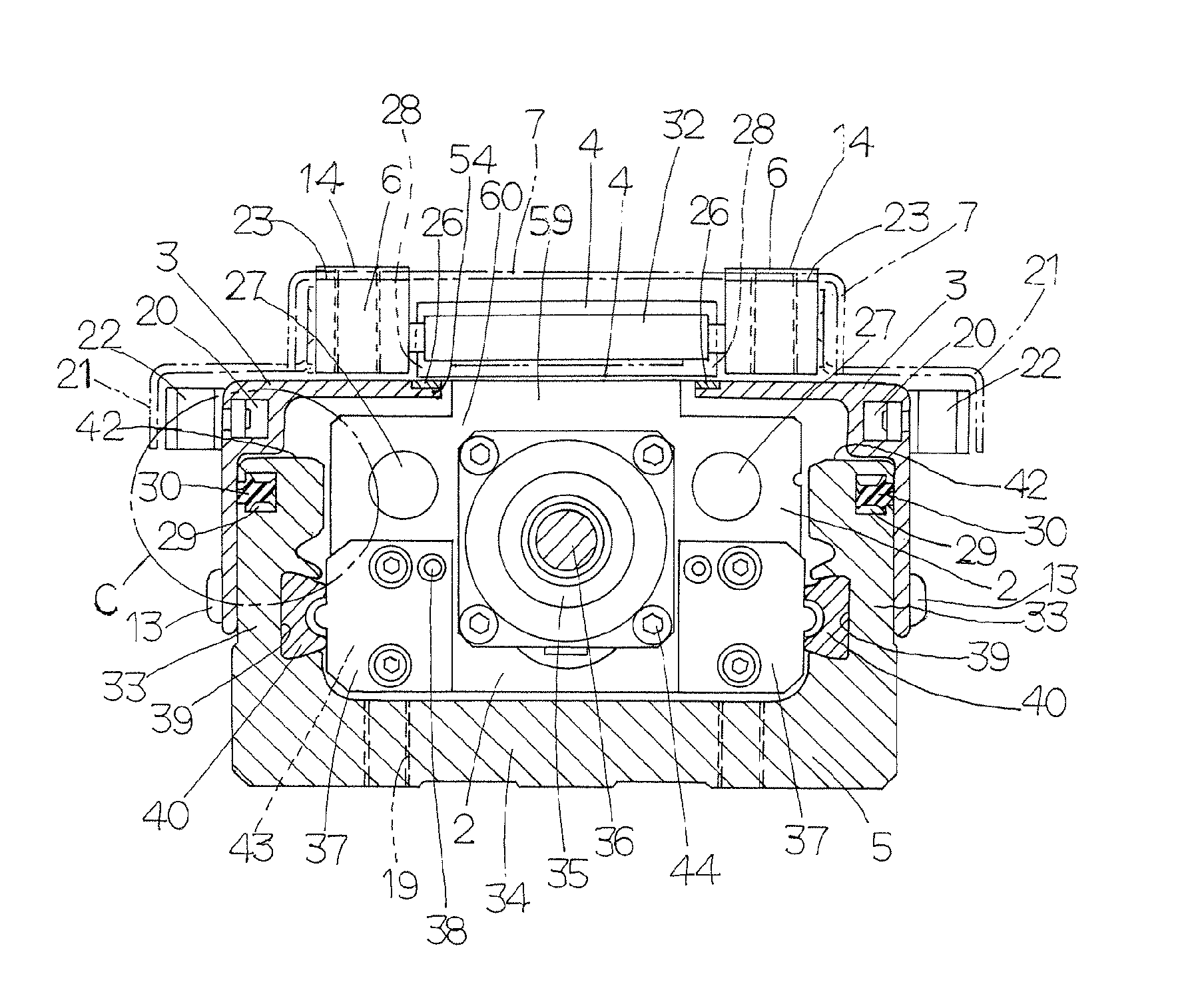 Actuator available in controlled environment