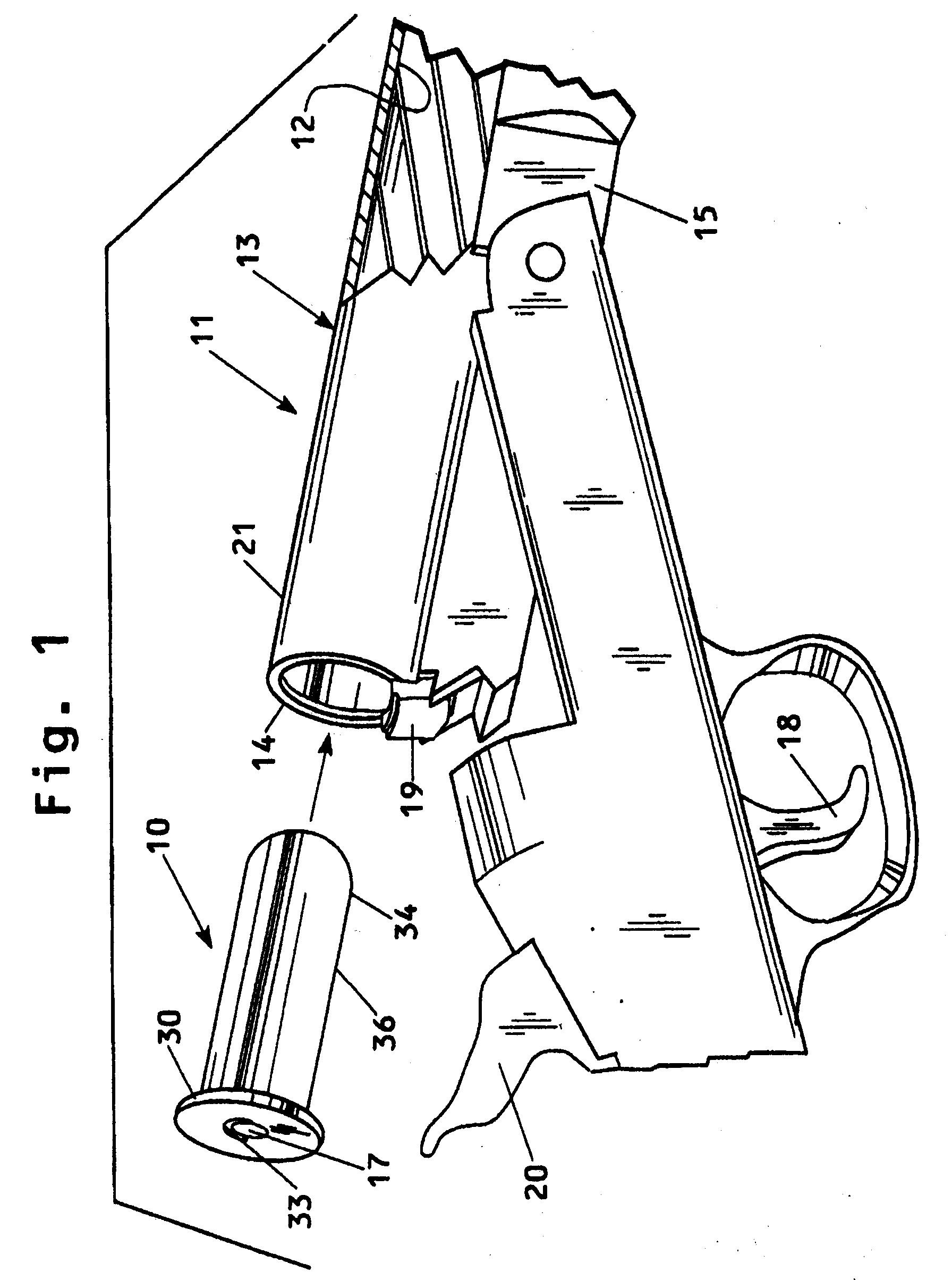 Muzzle-loading firearm and easily removable breech plug for use therewith