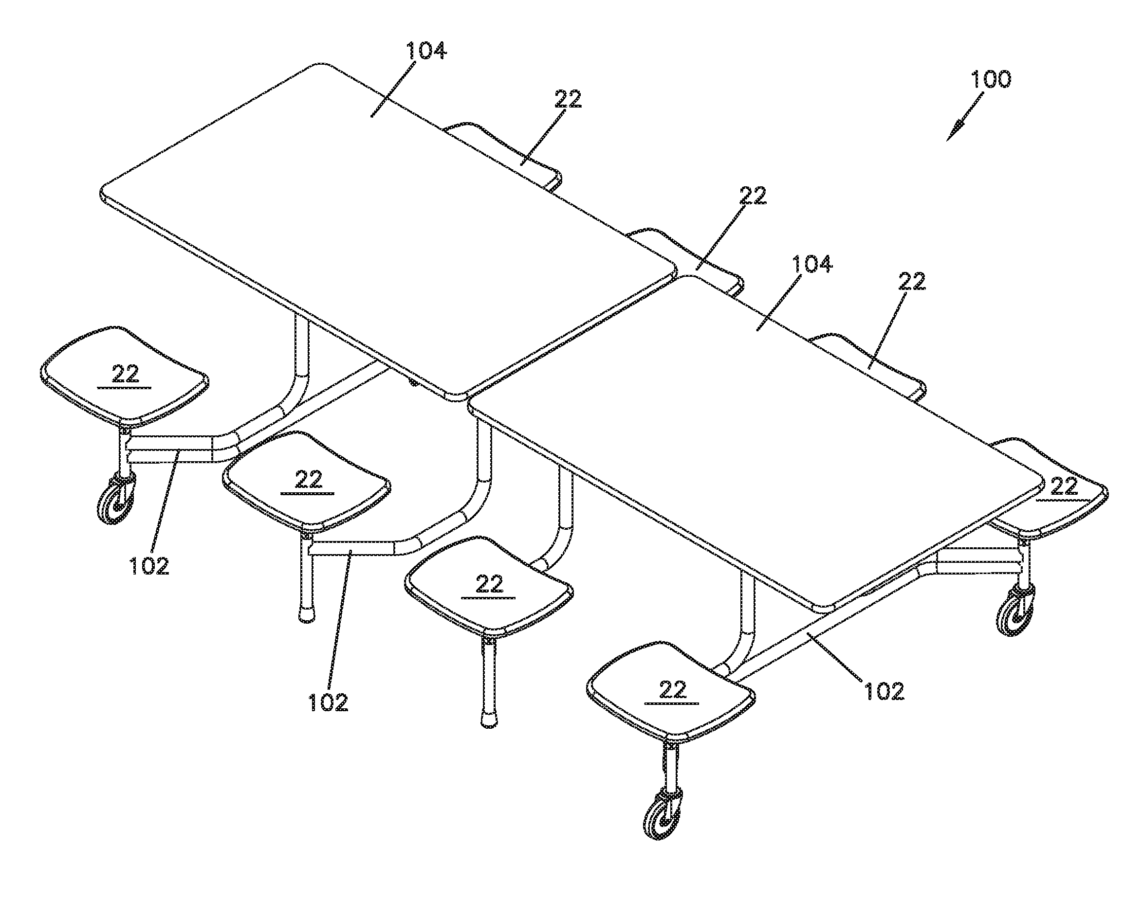 Stool seat