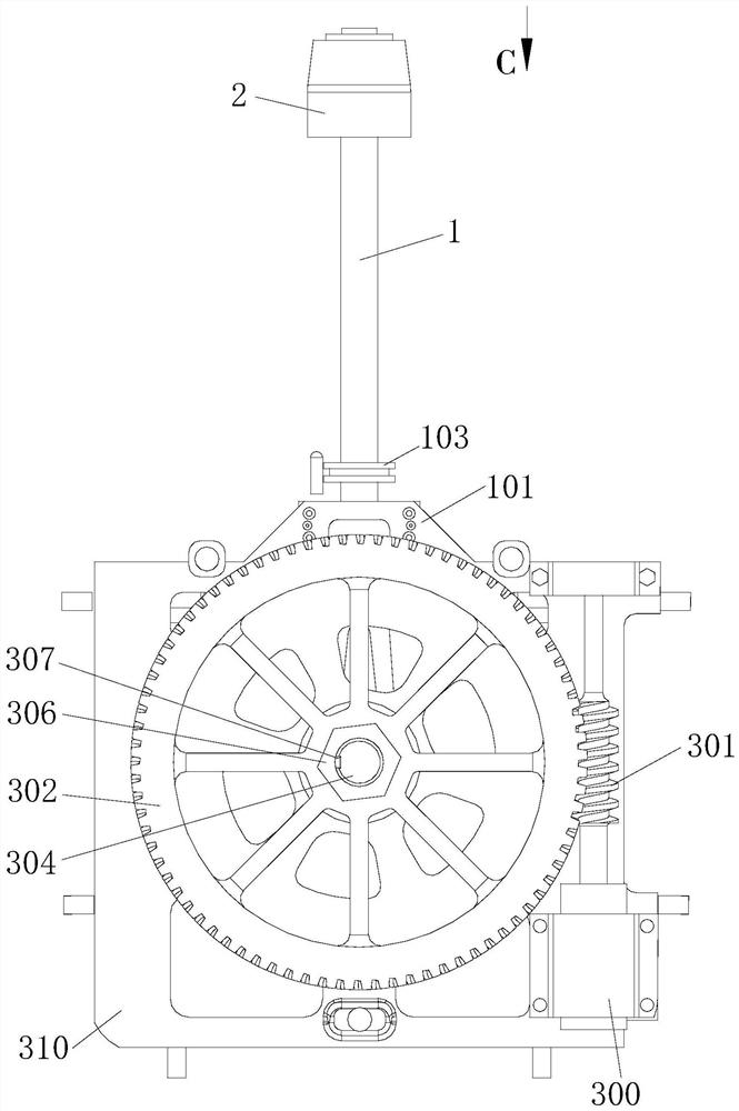 Vehicle rear door lift mechanism