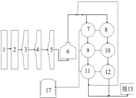 Industrial wastewater treatment system