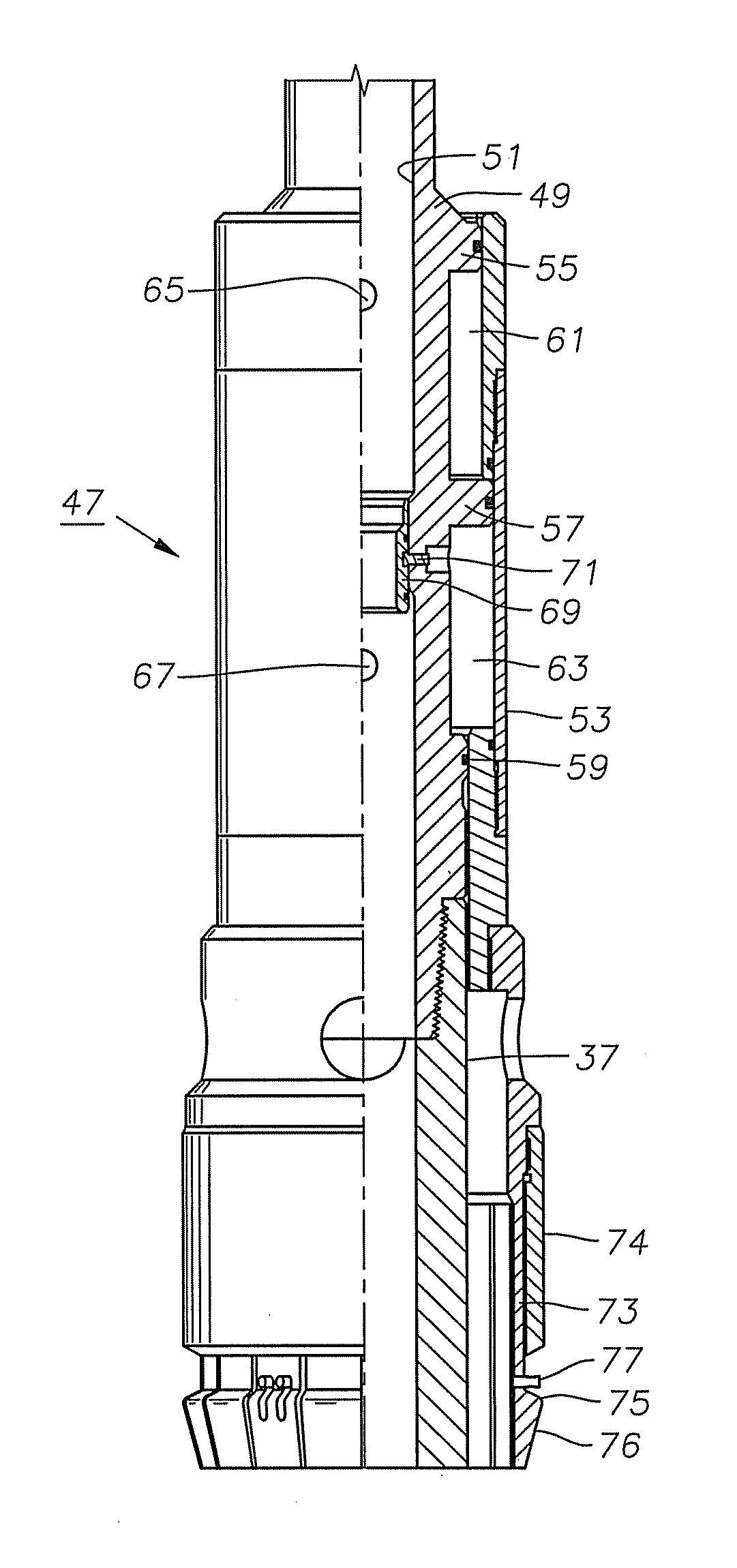 Well Tool with Shearable Collet