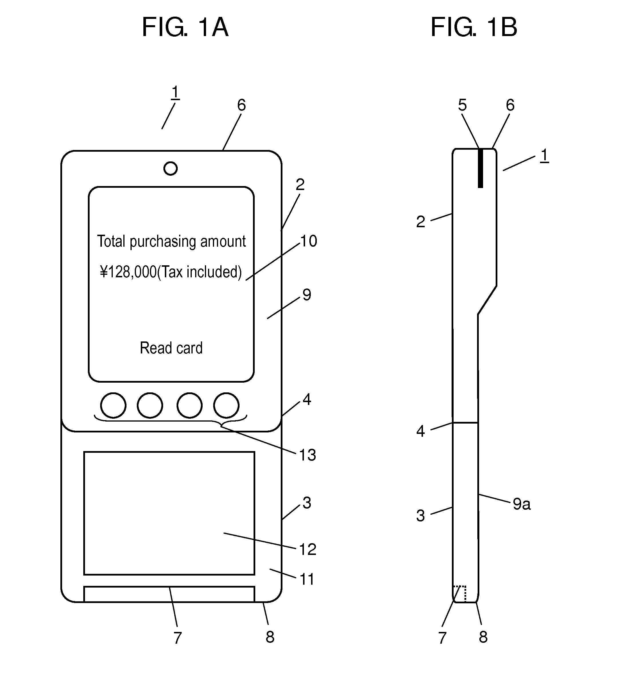 Mobile payment terminal device